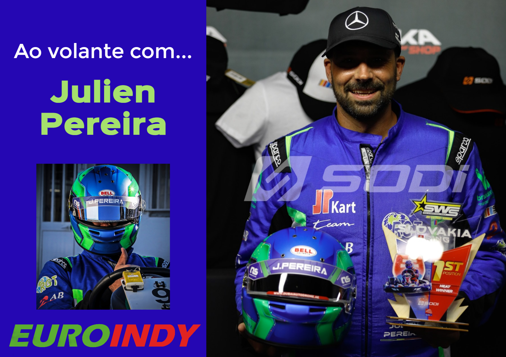 Ao volante com… Julien Pereira