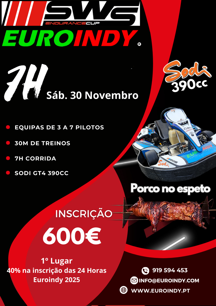 7 Horas Euroindy - Novembro 2024